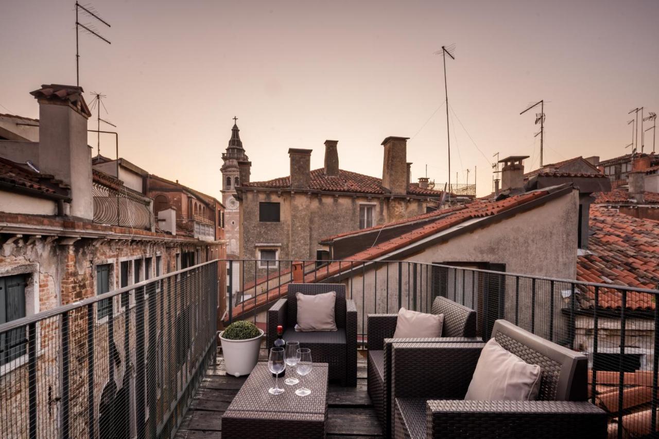 Santa Maria Formosa Terrace R&R Appartement Venetië Buitenkant foto