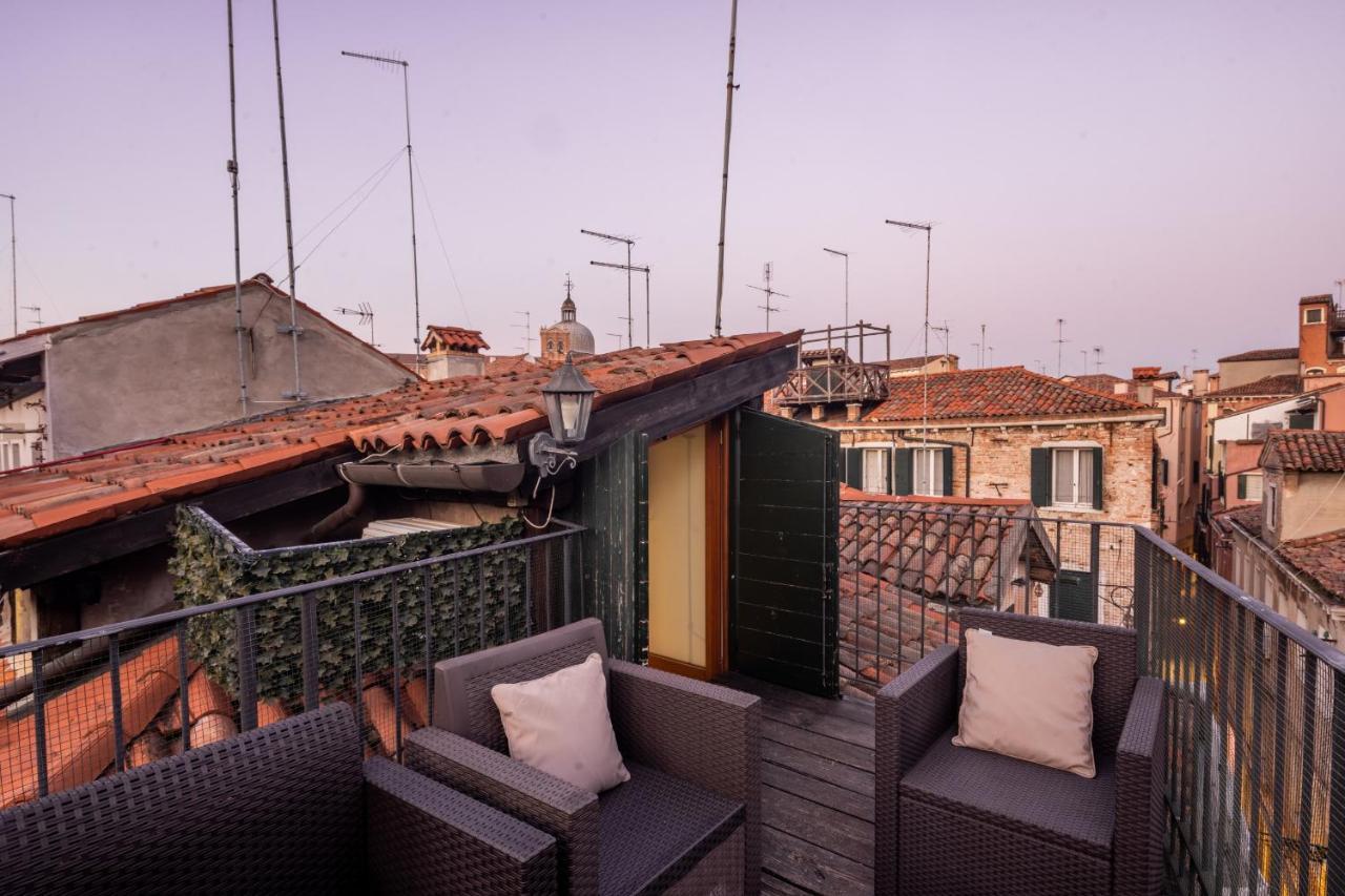 Santa Maria Formosa Terrace R&R Appartement Venetië Buitenkant foto